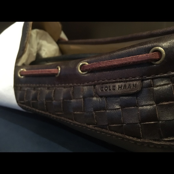 Cole Haan Grant Moc Woven Java - Picture 6 of 8